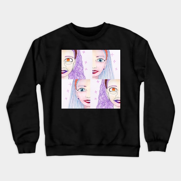 Two Faced Crewneck Sweatshirt by LaurenPatrick